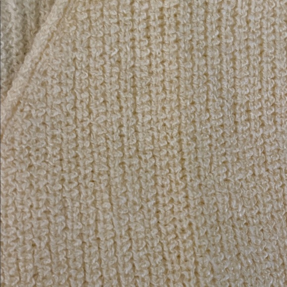 Anthro Yellow Knit Sleeveless Cardigan - Picture 3 of 3